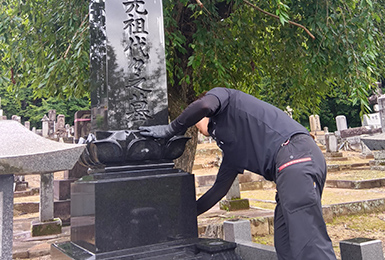 墓石クリーニング お墓参り代行